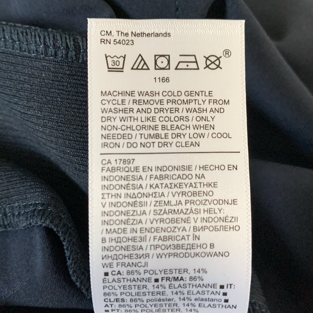 Athleta Navy Camo Brooklyn Ankle Pant - Picture 13 of 16